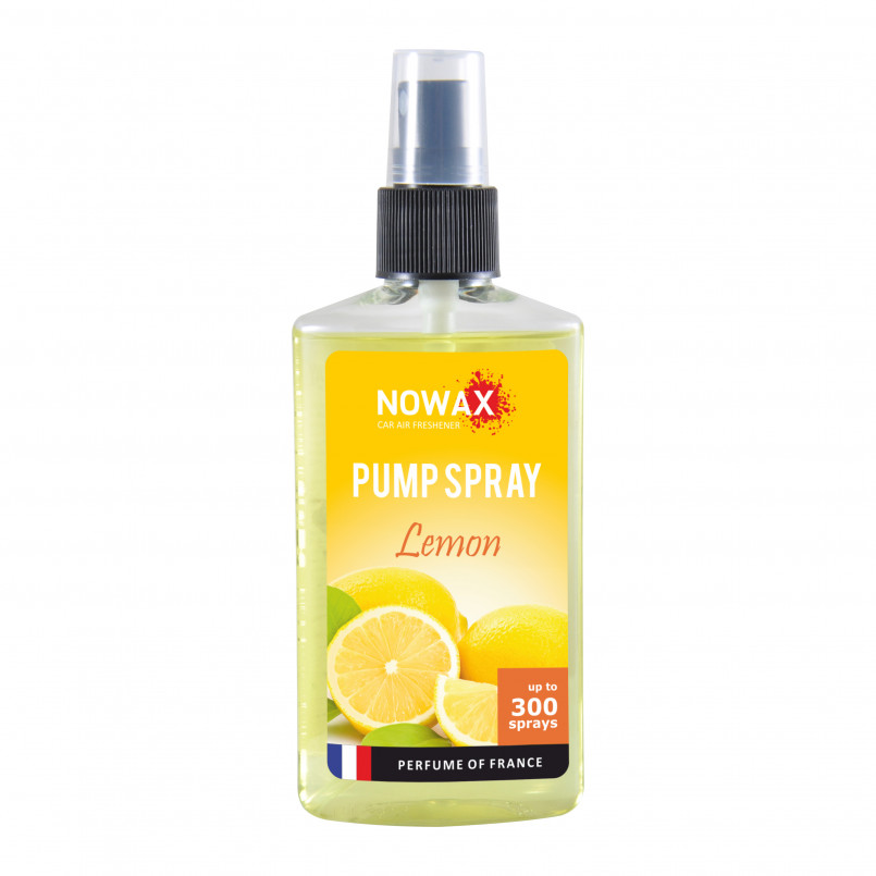 NOWAX Автомобільний ароматизатор повітря PUMP SPRAY 75ml, Lemon