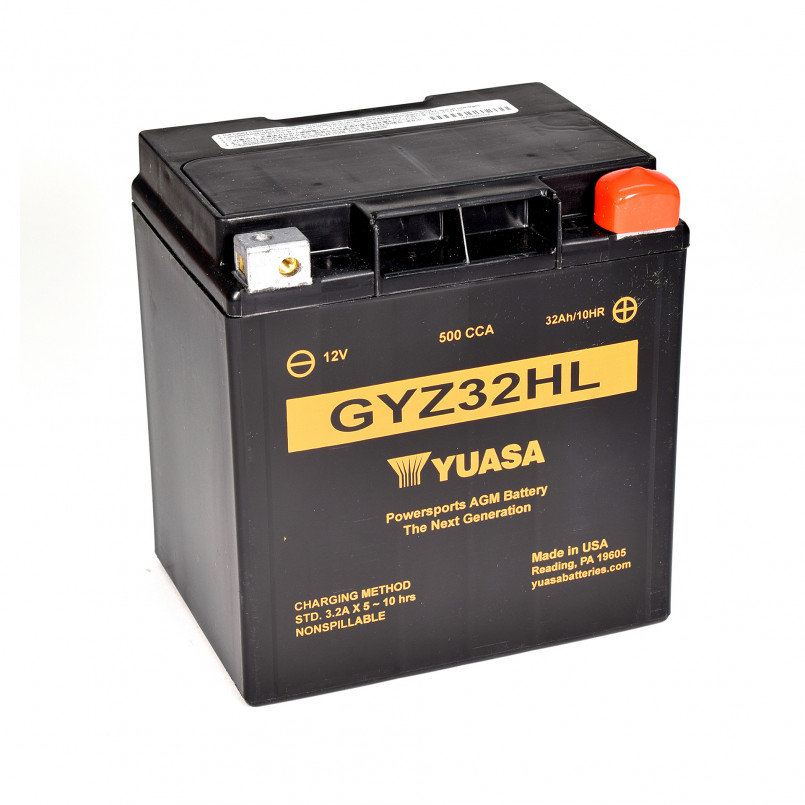 Акумулятор МОТО GYZ32HL (WC) Yuasa 12V 33,7Ah 500A