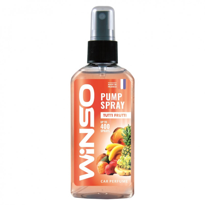 Освіжувач повітря WINSO Pump Spray, спрей 75мл., Tutti Frutti,(12шт/ящ.)