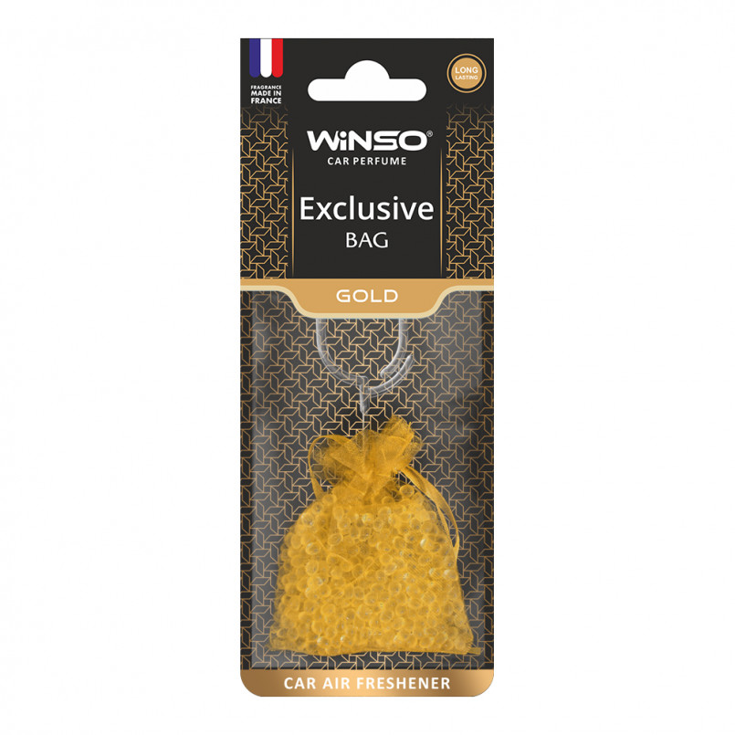 Освіжувач повітря WINSO AIR BAG Exclusive з ароматизованими гранулами 20г. Gold (20шт/ящ.)