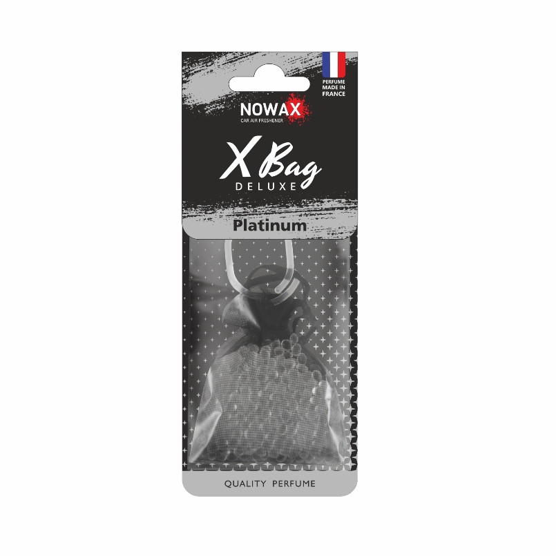 NOWAX Автомобільний ароматизатор повітря полімерний X Bag DELUXE - Platinum