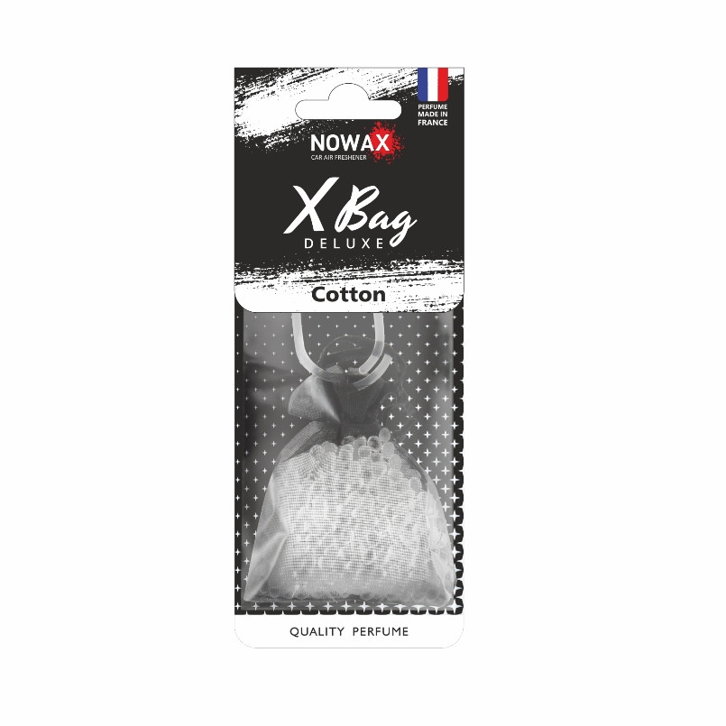 NOWAX Автомобільний ароматизатор повітря полімерний X Bag DELUXE - Cotton