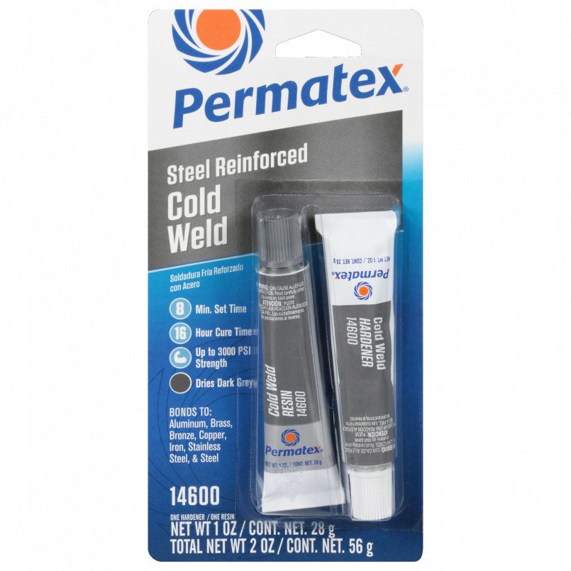 Permatex GOLD WELD, 56g (холодна зварка,8хв.) 