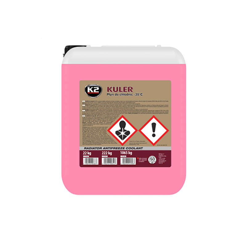 K2 KULER -35C 22KG RED, антифриз червоний