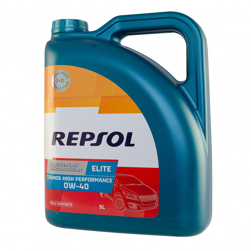 Олива моторна REPSOL ELITE COSMOS HIGH PERFORMANCE 0W-40 (5Л)