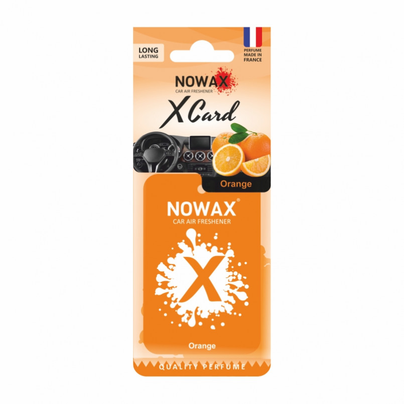 NOWAX Ароматизатор NOWAX серія _X CARD_ - Orange