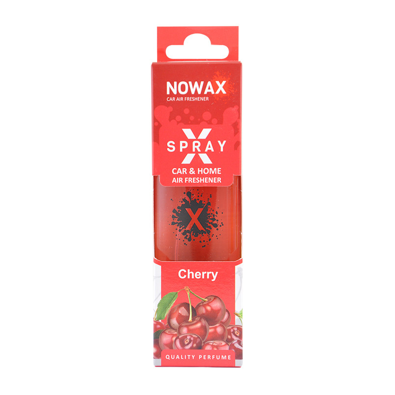 NOWAX Ароматизатор повітря з розпилювачем в коробці NOWAX серія “X Spray“ - Cherry