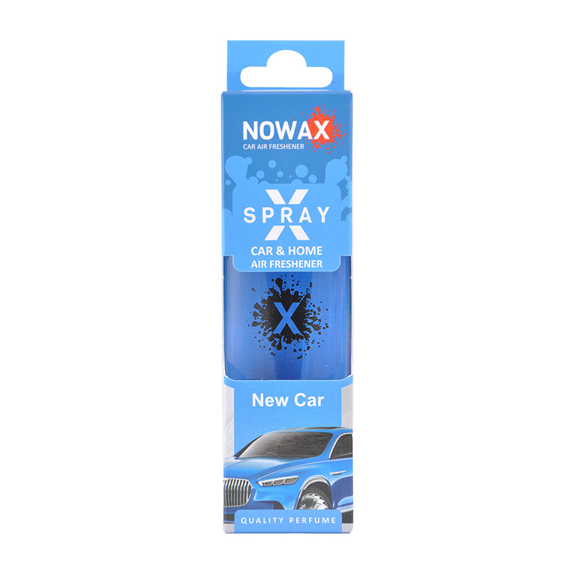 NOWAX Ароматизатор повітря з розпилювачем в коробці NOWAX серія “X Spray“ - Car