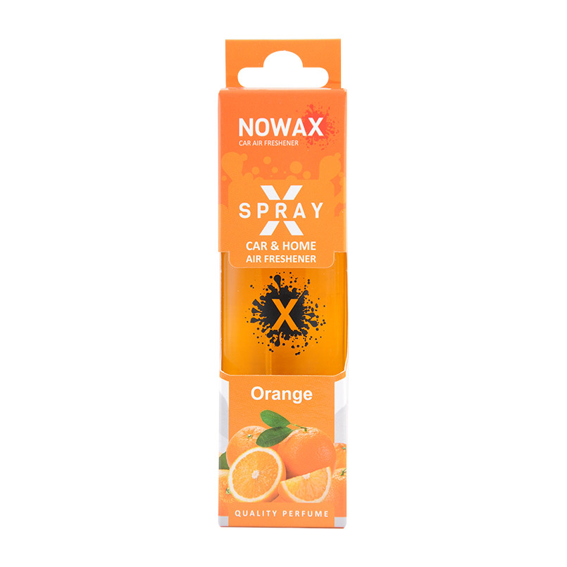 NOWAX Ароматизатор повітря з розпилювачем в коробці NOWAX серія “X Spray“ - Orange