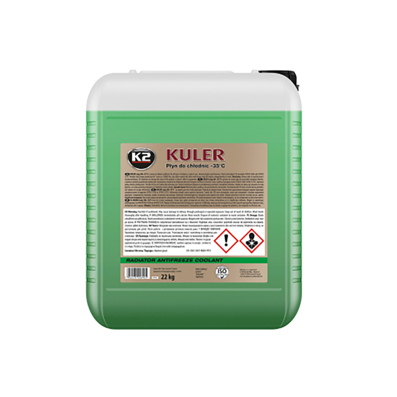 K2 KULER -35C 22KG GREEN, антифриз зелений