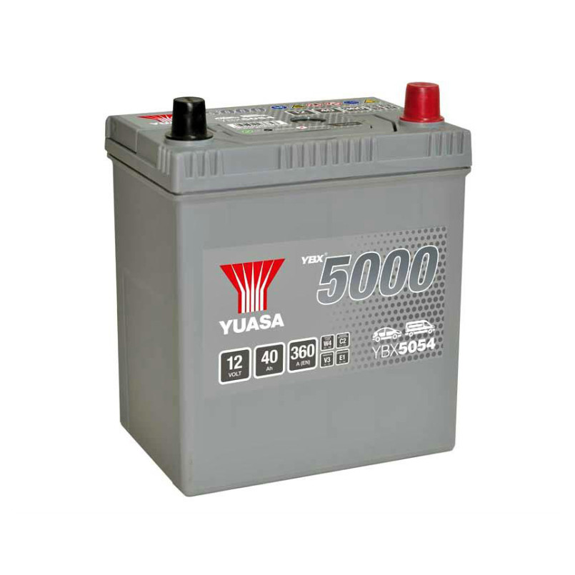 Акумулятор YBX5054 Yuasa 12V 40Ah 360A