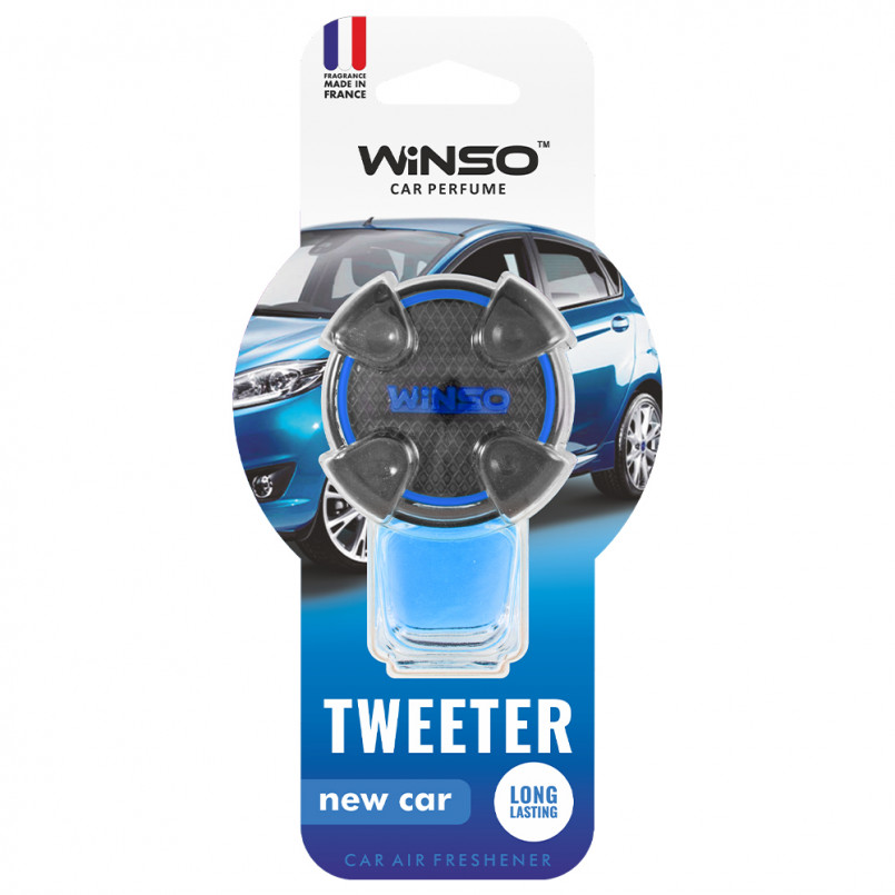 Освіжувач повітря WINSO Tweeter, на дефлектор, 8мл., Car (24шт/ящ.)