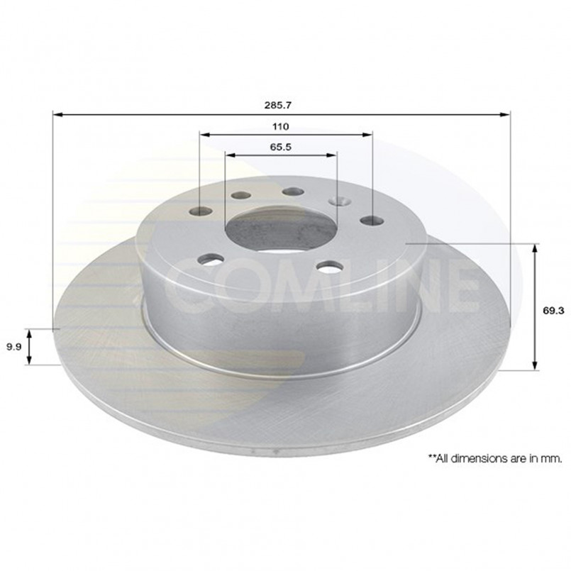 ADC1122 Comline - Диск гальмівний