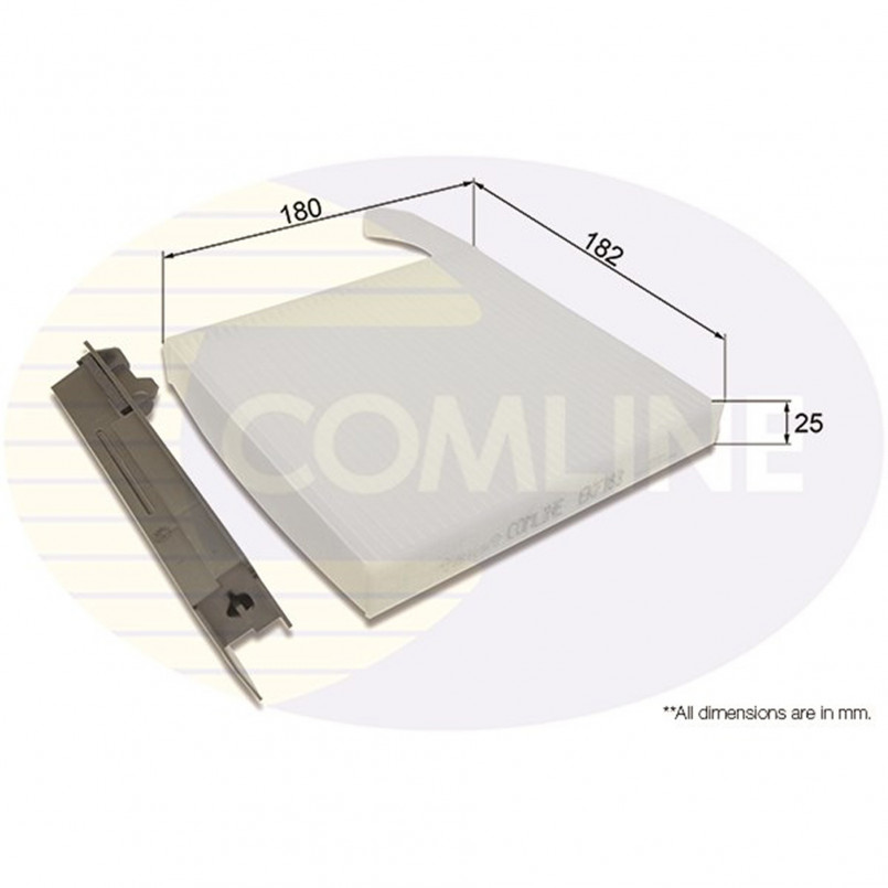EKF183 Comline - Фільтр салону ( аналогWP6990/LA230 )