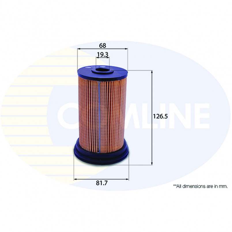 EFF081 Comline - Фільтр палива ( аналогWF8240/KX69 )