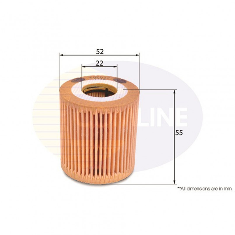 EOF072 Comline - Фільтр оливи ( аналогWL7239/OX346D )