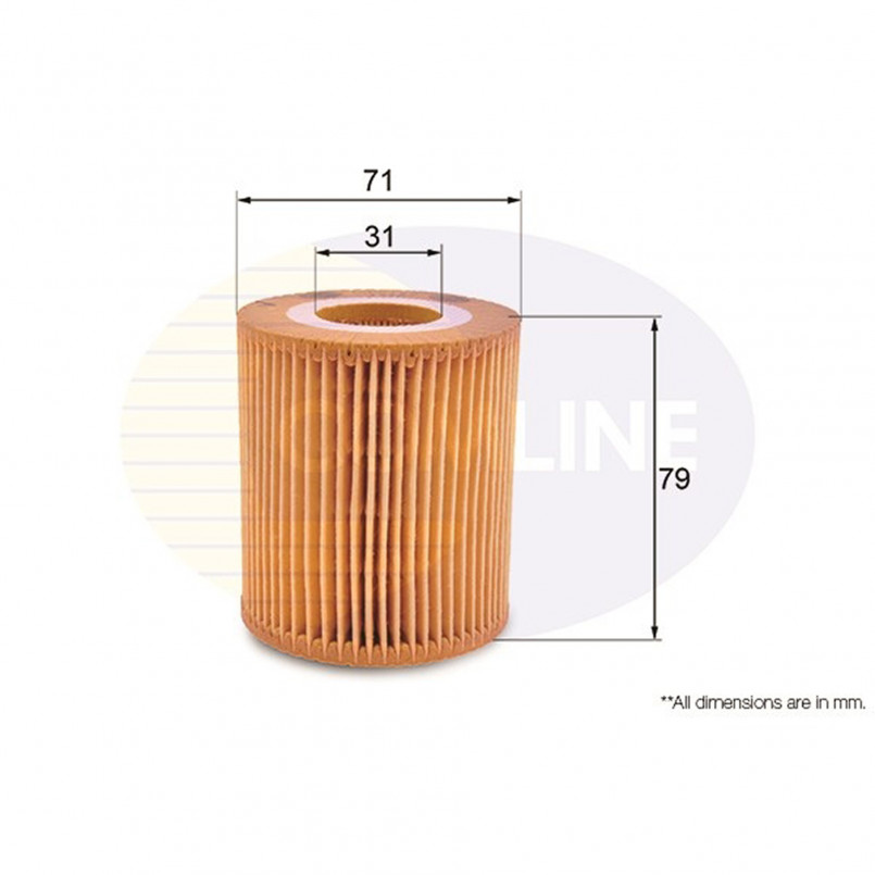 EOF169 Comline - Фільтр оливи ( аналогWL7403/OX166/1D )