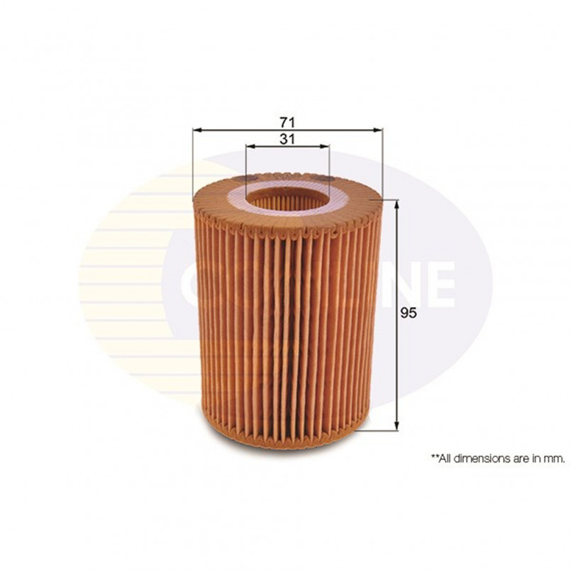 EOF186 Comline - Фільтр оливи ( аналогWL7416/OX380D )