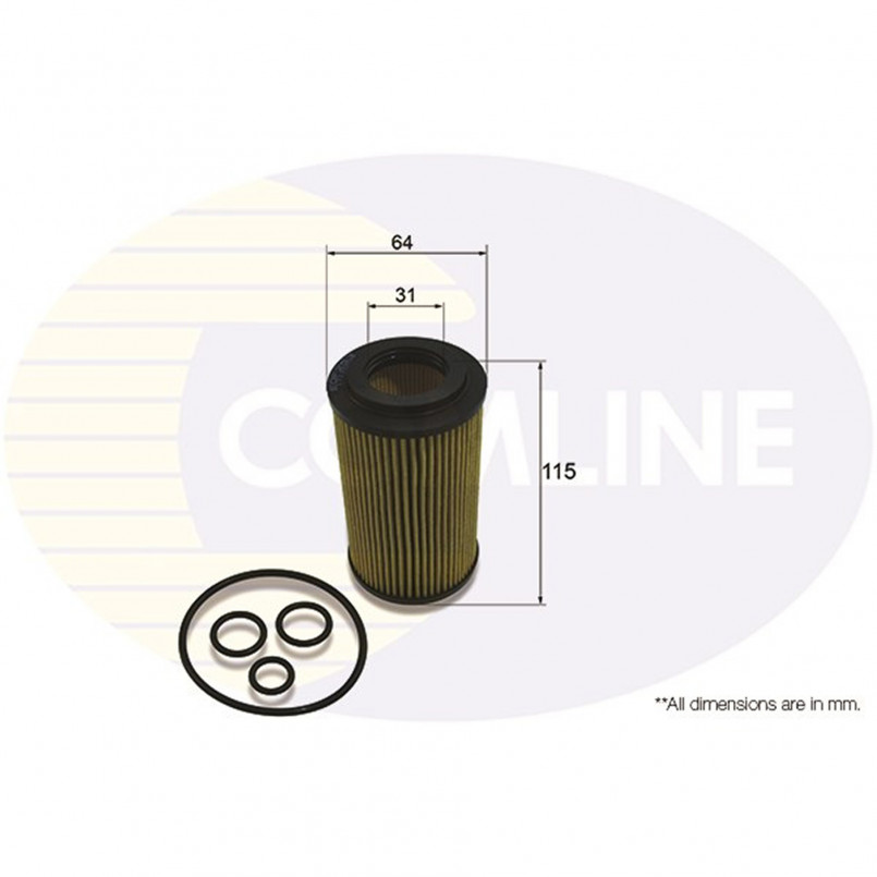 EOF253 Comline - Фільтр оливи ( аналогWL7470/OX153/7D2 )
