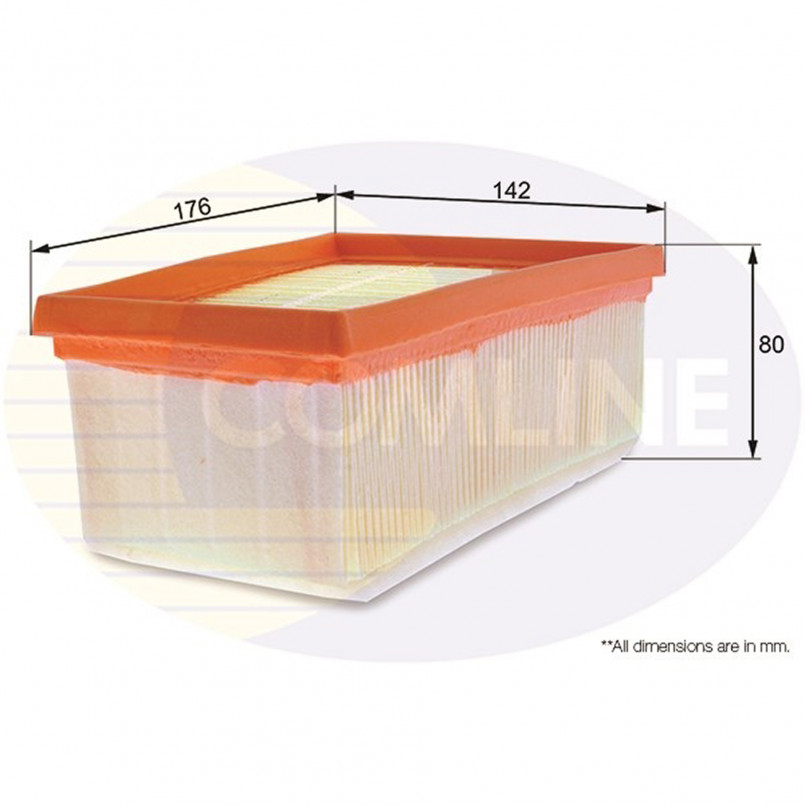 EAF107 Comline - Фільтр повітря ( аналогWA6595/LX773 )