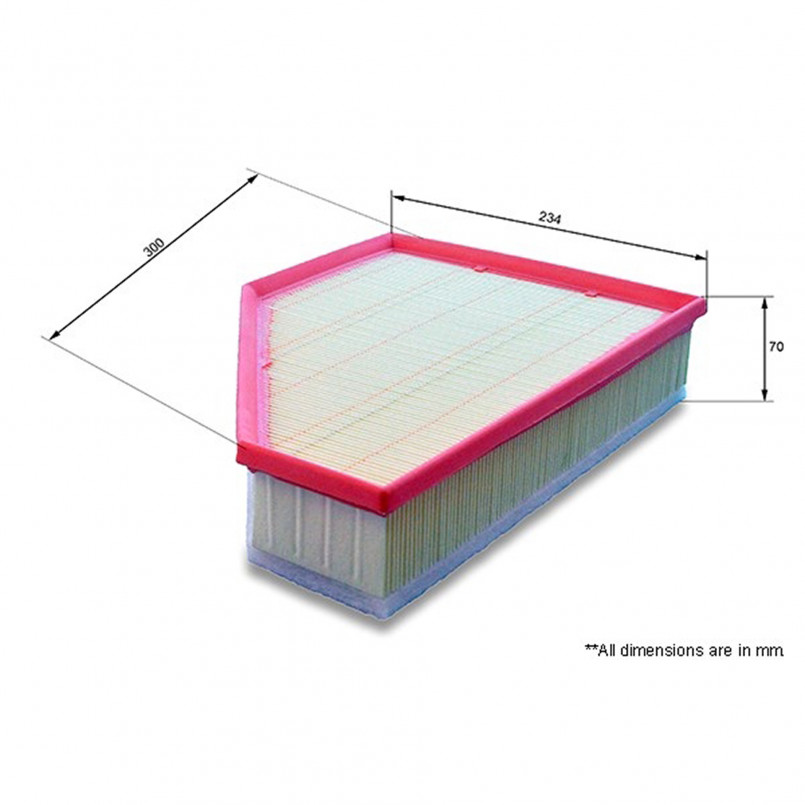 EAF666 Comline - Фільтр повітря ( аналогWA9601/LX1640 )