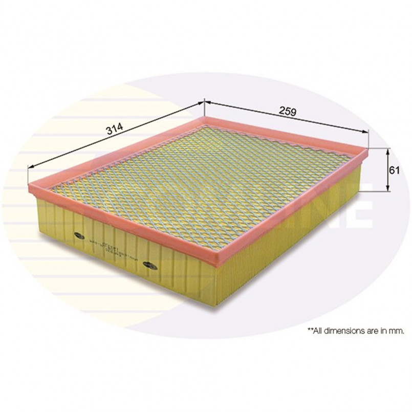 EAF830 Comline - Фільтр повітря ( аналогWA9721/LX3138 )