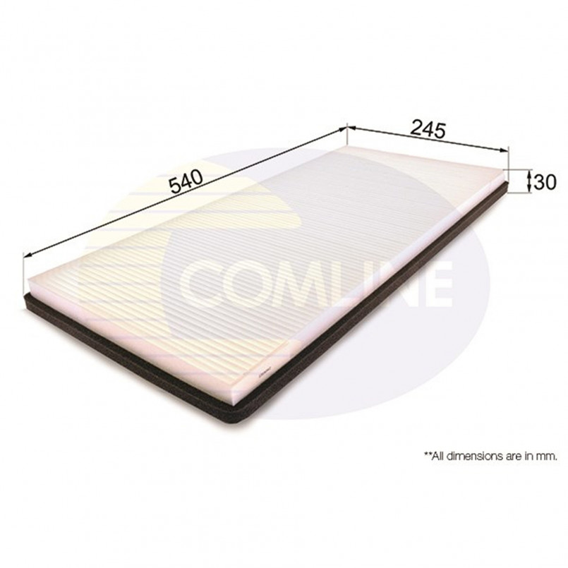 EKF254 Comline - Фільтр салону ( аналогWP9326/LAK62 )