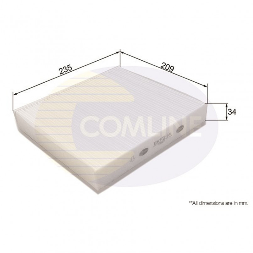 EKF214 Comline - Фільтр салону ( аналогWP9230/LAK293 )