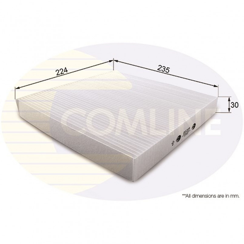 EKF209 Comline - Фільтр салону ( аналогWP9224/LA216 )