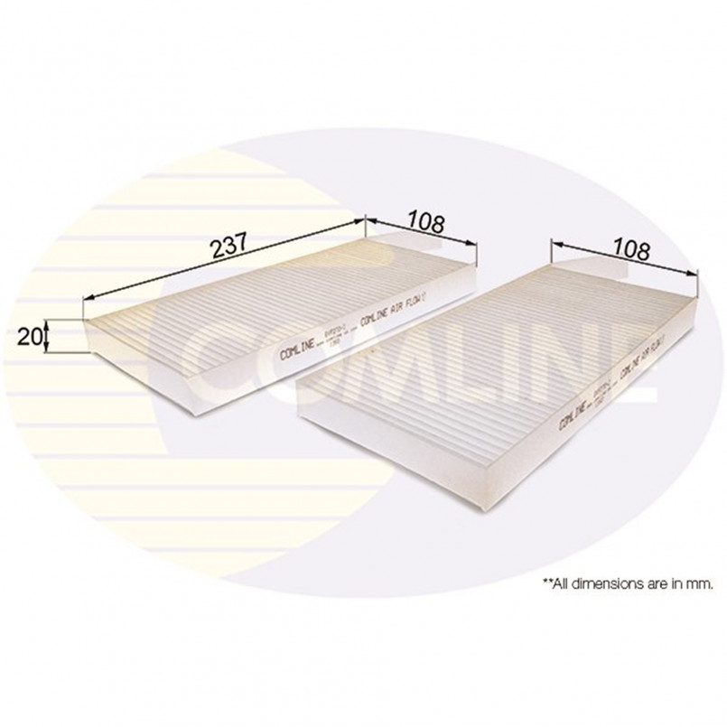 EKF270-2 Comline - Фільтр салону ( аналогWP9336/LA468/S )