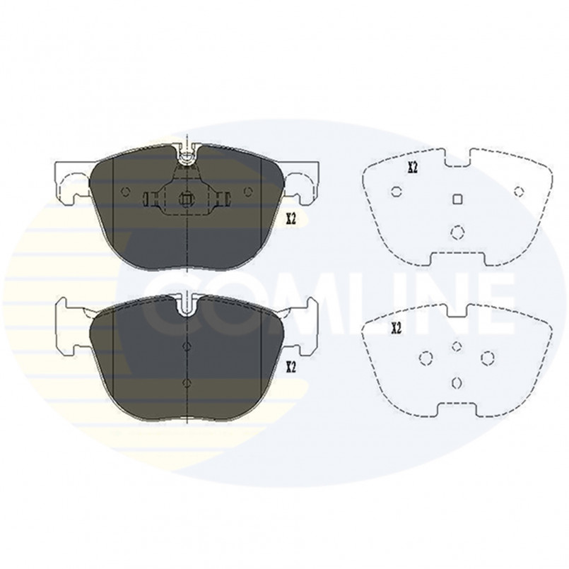 CBP06003 Comline - Гальмівні колодки до дисків
