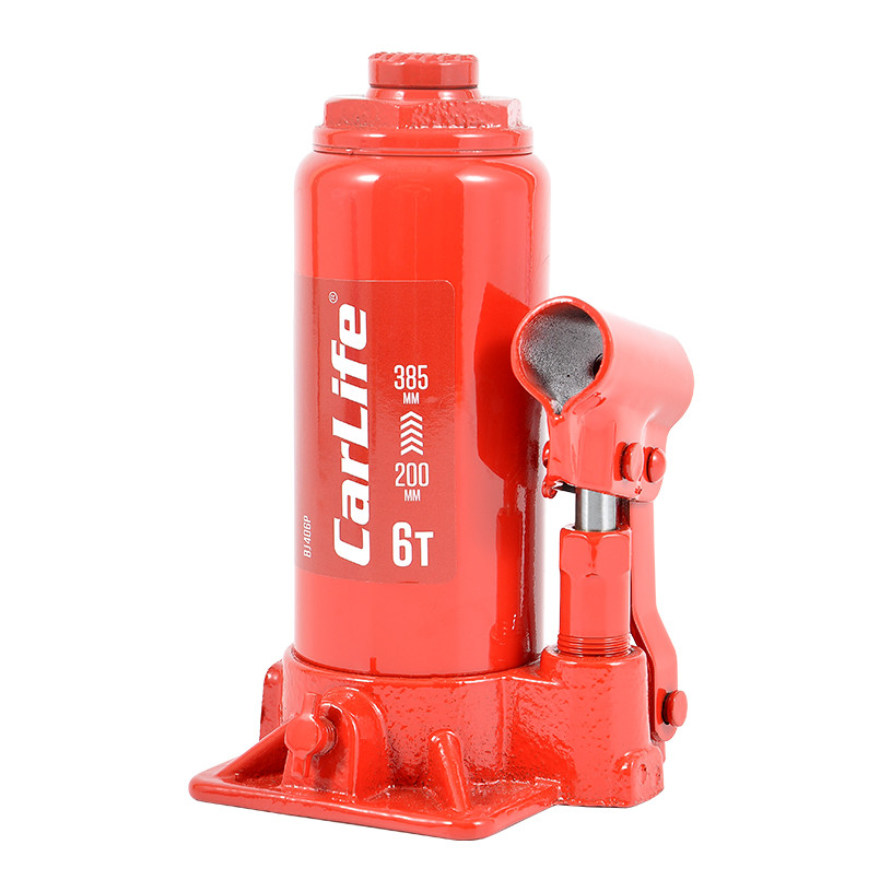 Carlife Домкрат гідравлічний, 6т., висота підйому 200-385мм, пластикова упаковка (5шт)