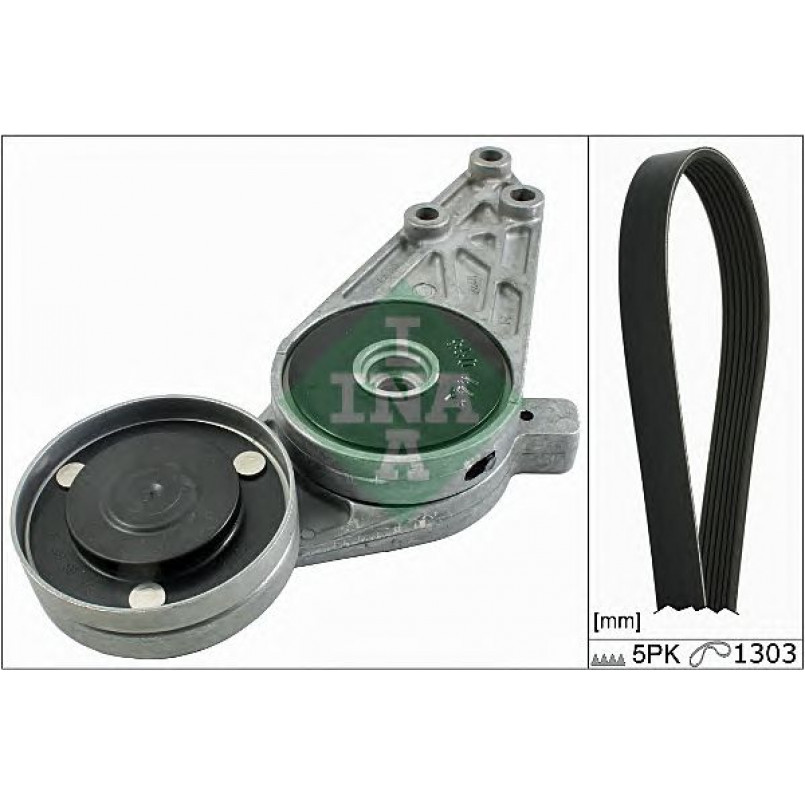 529 0096 10  INA - Комплект ременя поліклинового