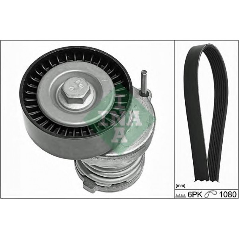 529 0103 10  INA - Комплект ременя поліклинового