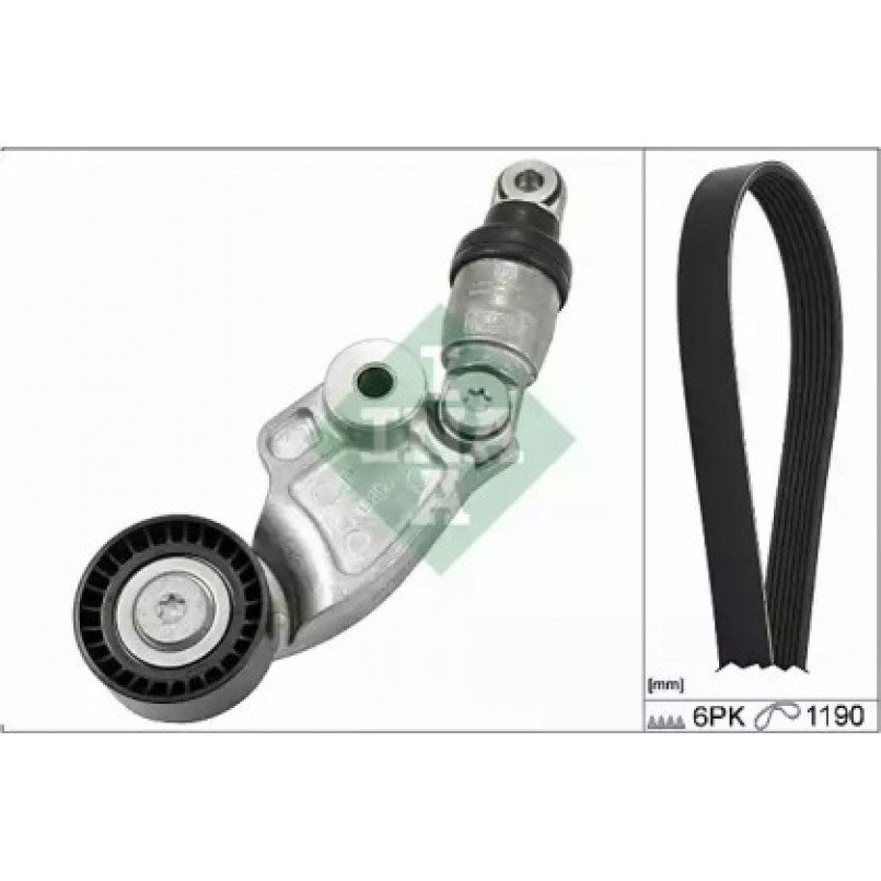 529 0119 10  INA - Комплект ременя поліклинового