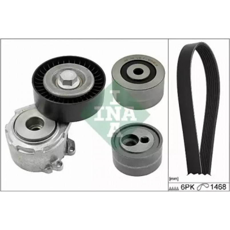 529 0156 10  INA - Комплект ременя поліклинового