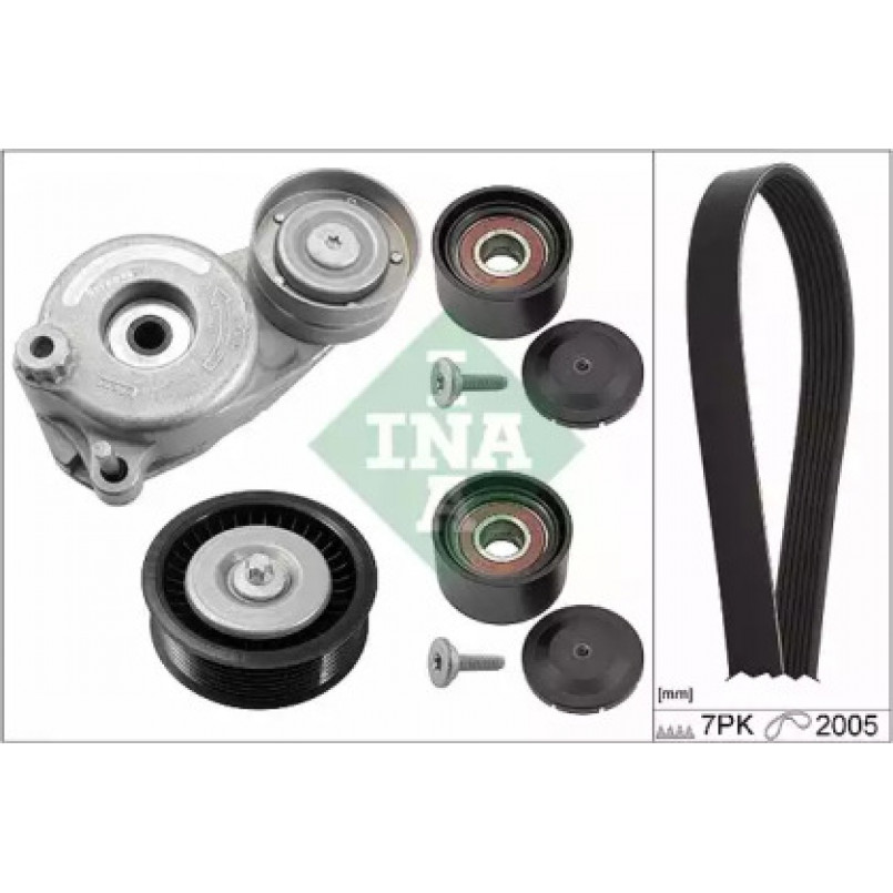 529 0168 10  INA - Комплект ременя поліклинового