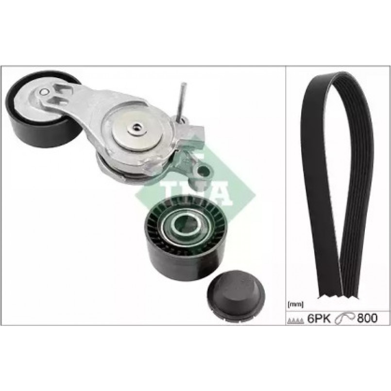 529 0213 10  INA - Комплект ременя поліклинового