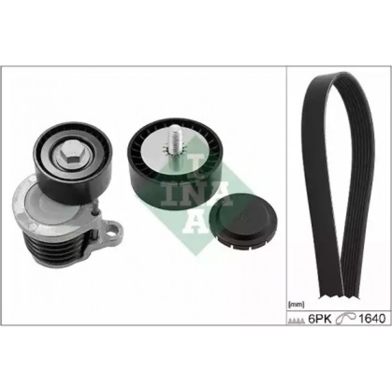 529 0238 10  INA - Комплект ременя поліклинового