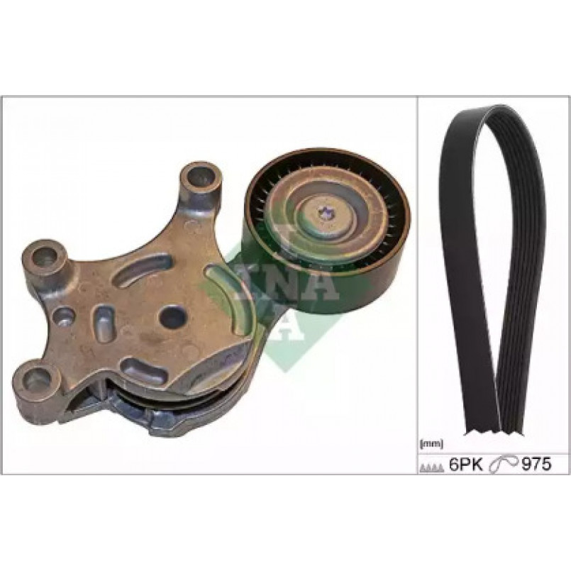 529 0261 10  INA - Комплект ременя поліклинового