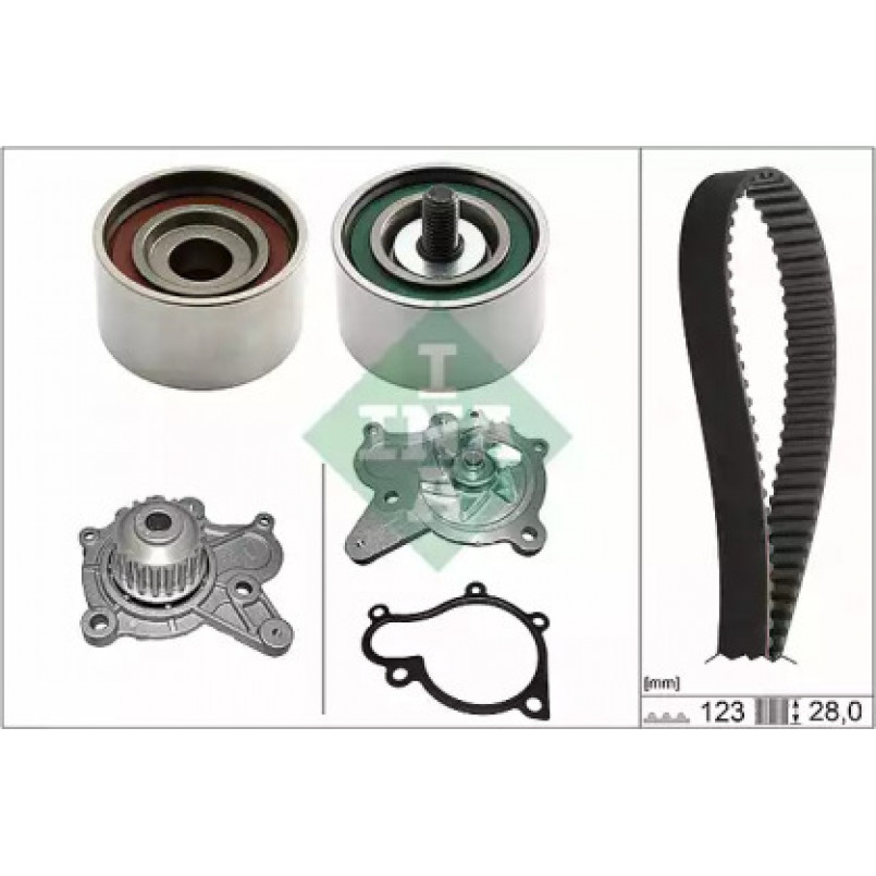 530 0502 31  INA - Комплект ременя ГРМ