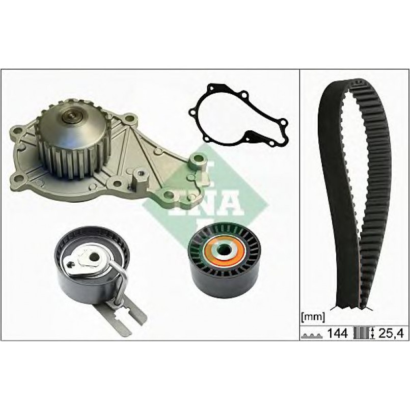 530 0615 30  INA - Комплект ременя ГРМ