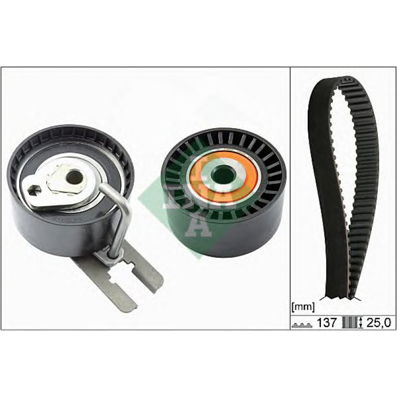 530 0632 10  INA - Комплект ременя ГРМ