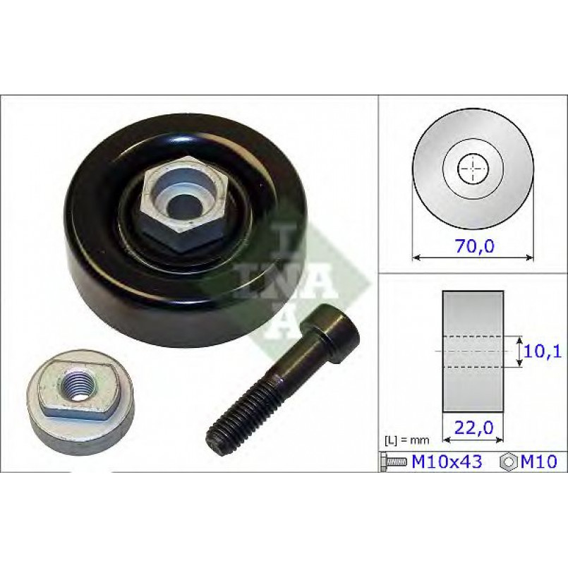 531 0864 10  INA - Натяжний ролик