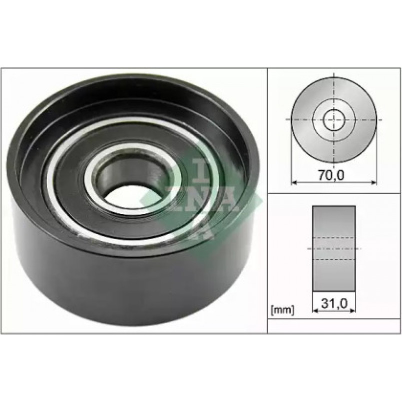 532 0588 10  INA - Обвідний ролик