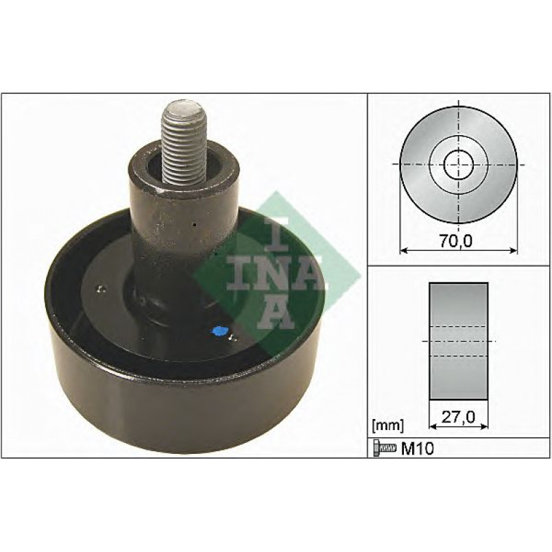 532 0657 10 INA - Обвідний ролик