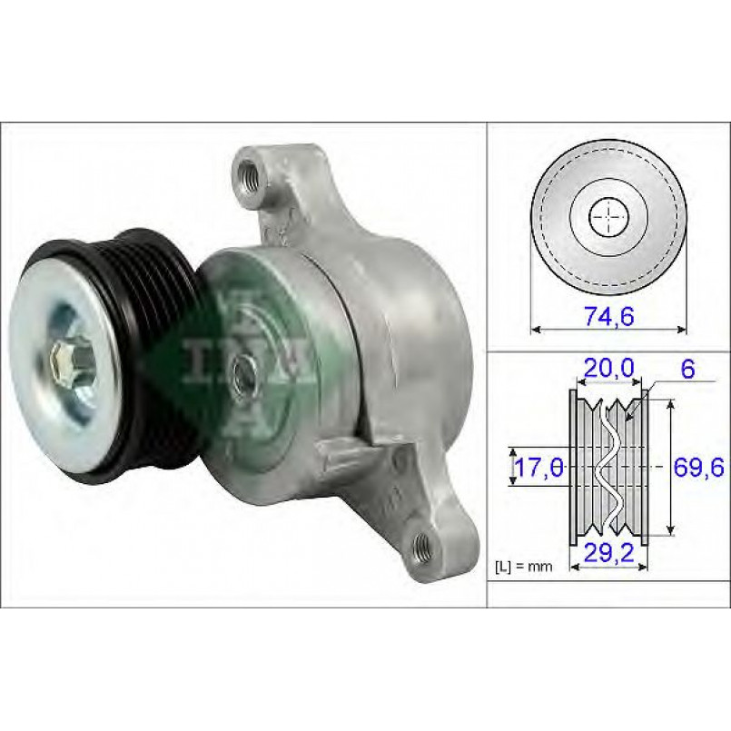 534 0457 10  INA - Механізм натягу