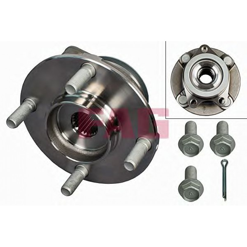 713 6139 80  FAG - Комплект підшипника ступиці