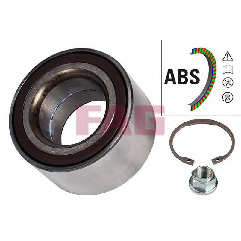 713 6162 50  FAG - Комплект підшипника ступиці