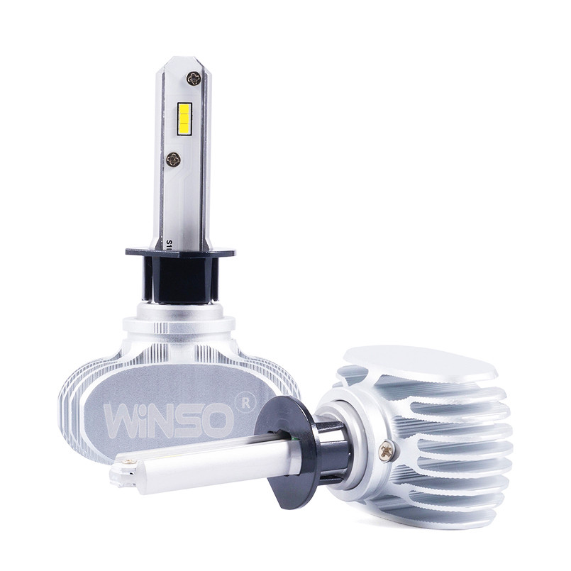 LED H1 12/24V потужність 50Вт, світловий потік 4000Лм., темпрература 6000К, CSP Cree Chip (19х19)